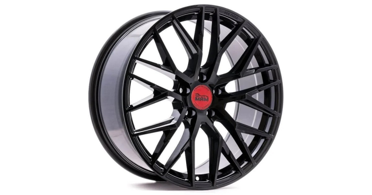 MAM RS4 BLACK PAINTED 7,5x17 5/108 ET45 Alésage 72,6