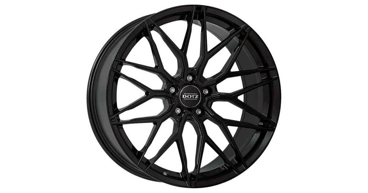 Jante ALU, Dotz SUZUKA/SW/ET44 BLACK, 9.50X19 5/112 ET44, Alésage 70.10