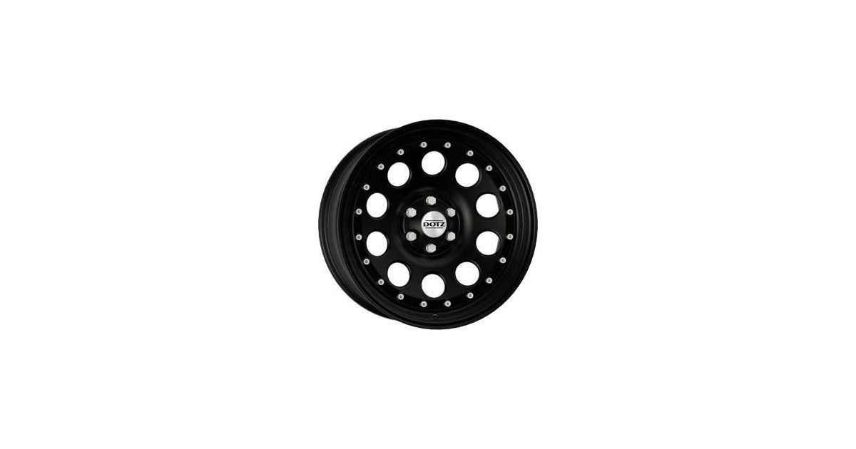 Jante Acier, Dotz MODULAR  Black, 5.5X15 5/139.7 ET45, Alésage 108