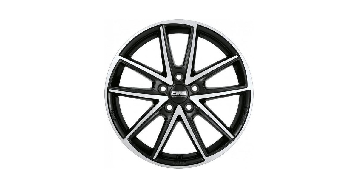 Jante ALU, CMS C30 Diamant Noir Brillant, 8X18 5/114.3 ET45, Alésage 67.2