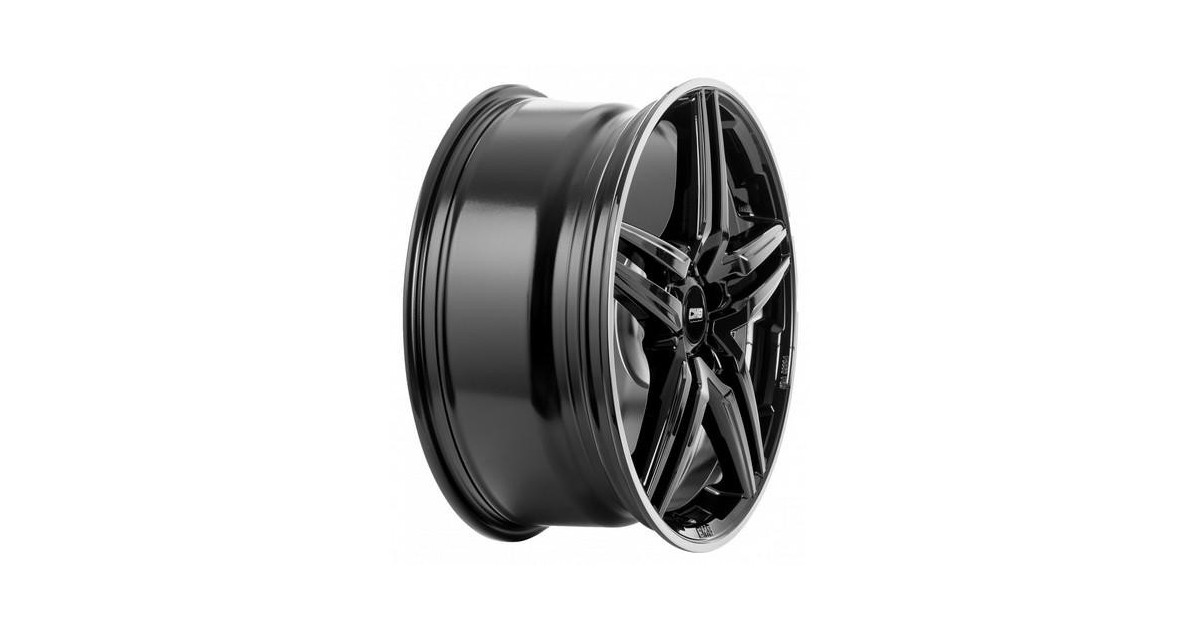 Jante ALU, CMS C29 Noir Bride Poli Brillant, 7.5X17 5/112 ET40, Alésage 66.6