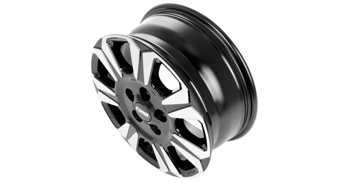Jante ALU, CMS C30 Diamant Noir Brillant, 6.5X16 5/114.3 ET50, Alésage 67.2