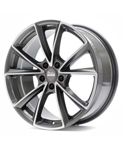 MAM A5 PALLADIUM FRONT POLISH 8x18 5/ 112 ET45 ,Alésage  66,6