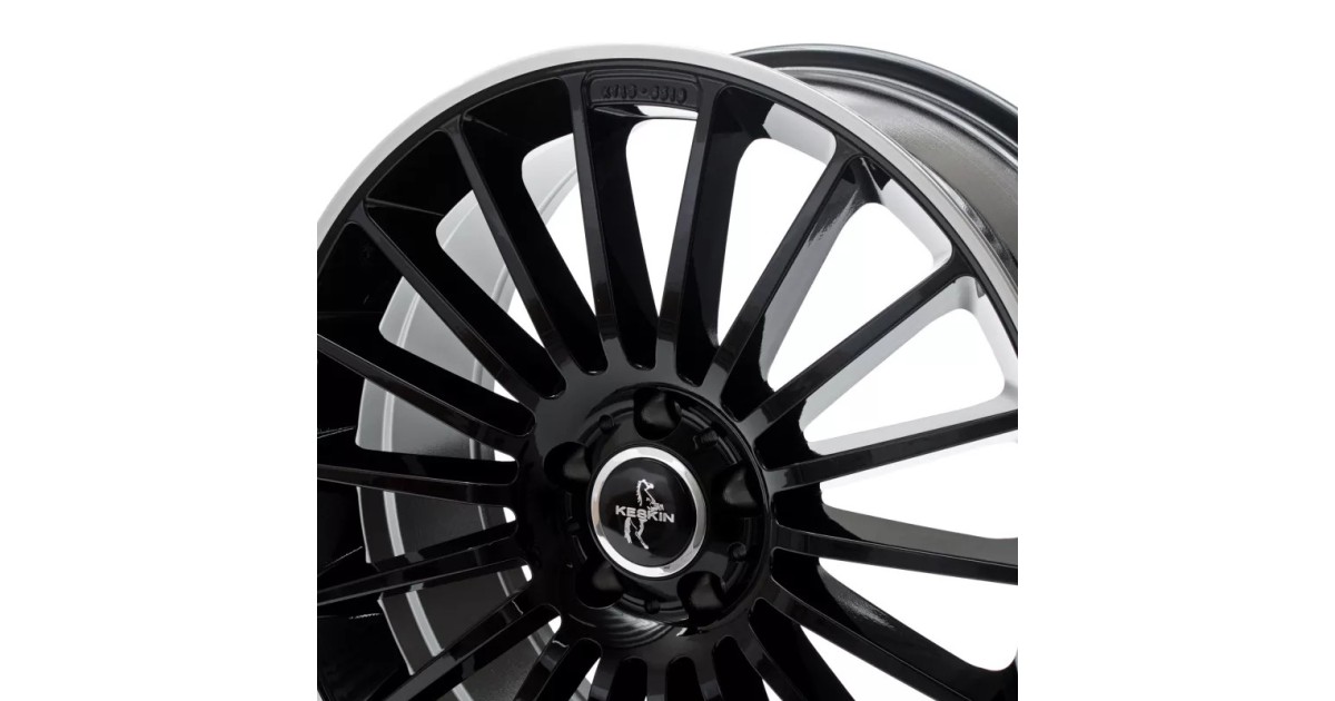 KESKIN KT15 Black lip polish 7x17 5/ 114,3 ET40 , Alésage 72,6