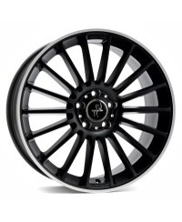 KESKIN KT15 Speed MATT BLACK LIP POLISH 8,5x19 5/112 ET45 Alésage 66,6