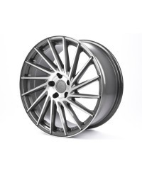 KESKIN KT17 Hurricane PALLADIUM FRONT POLISH 8x18 5/112 ET45 Alésage 72,6