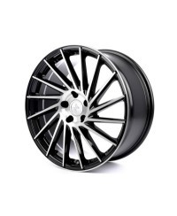 KESKIN KT17 Hurricane  BLACK FRONT POLISH 8x18 5/112 ET45 Alésage 72,6