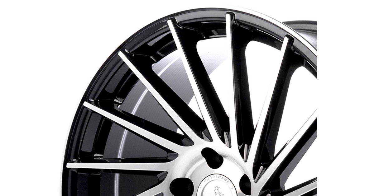 KESKIN KT17 Hurricane  BLACK FRONT POLISH 8,5x19 5/112 ET45 Alésage 72,6