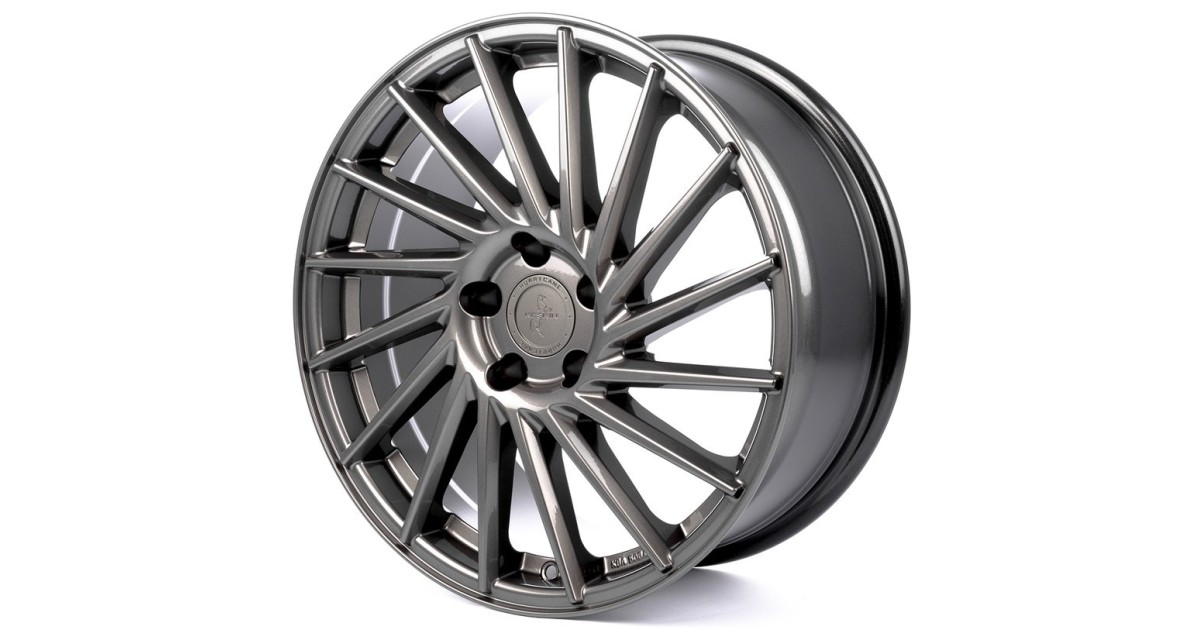 KESKIN KT17 Hurricane PALLADIUM PAINTED 8x18 5/112 ET30 Alésage 72,6