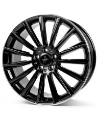 KESKIN KT18 Turbo BLACK LIP POLISH 8x18 5/112 ET30 Alésage 72,6