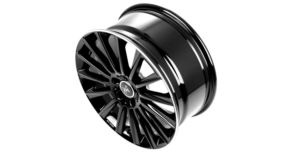 KESKIN KT18 Turbo BLACK LIP POLISH 8x18 5/112 ET30 Alésage 72,6