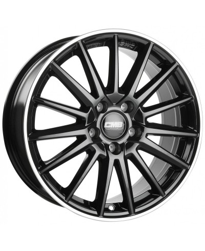 Jante ALU, CMS C23 Diamond rim black 8X18 5/ 114.3 ET35, Alésage 67.1