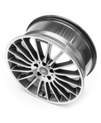 KESKIN KT15 Speed PALLADIUM FRONT POLISH 7x17 5/112 ET38 ,Alésage 66,6