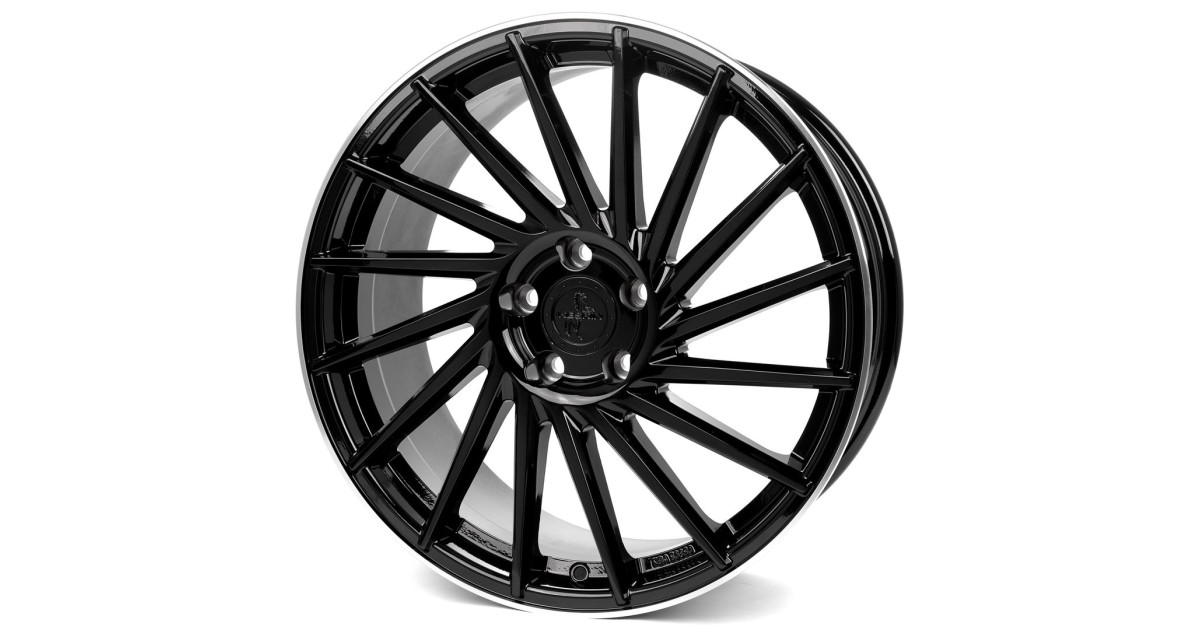 KESKIN KT17 Hurricane BLACK LIP POLISH 8,5x19 5/112 ET45 Alésage 72,6
