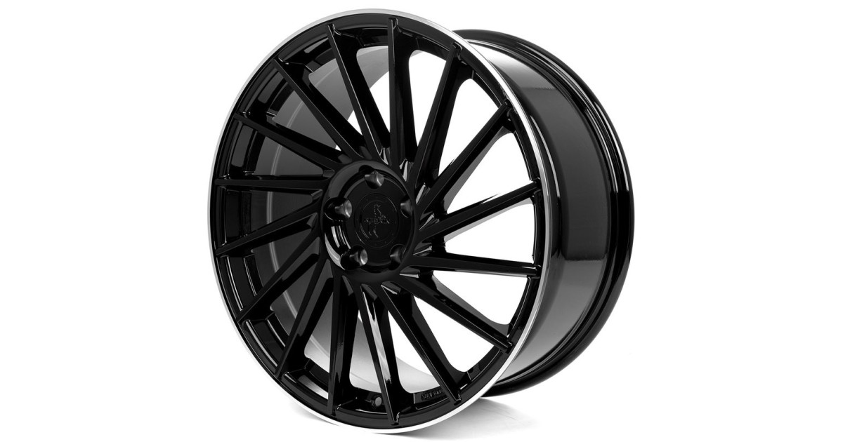 KESKIN KT17 Hurricane BLACK LIP POLISH 8,5x19 5/112 ET45 Alésage 72,6