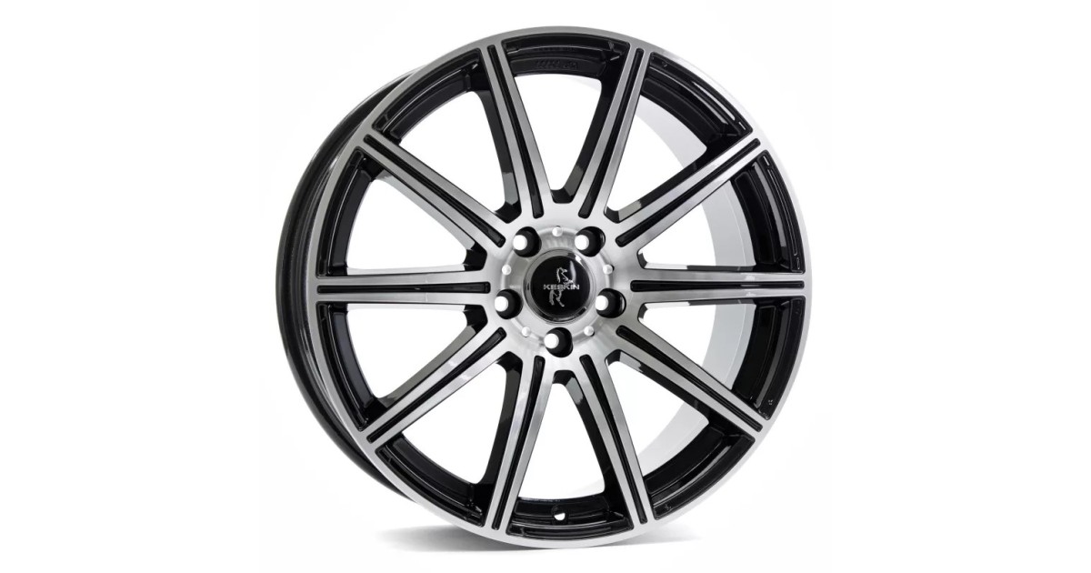 KESKIN KT16 Dynamic BLACK FRONT POLISH 8,5x19 5/112 ET45 Alésage 66,6