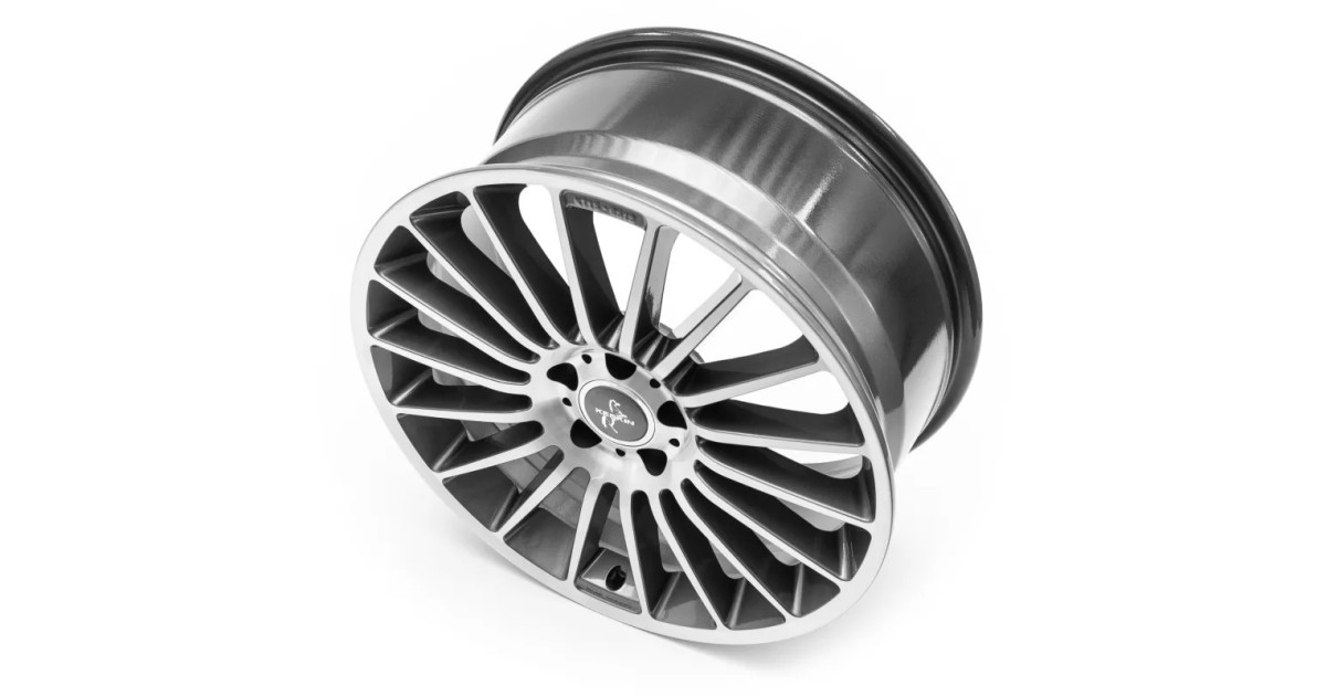 KESKIN KT15 Speed PALLADIUM FRONT POLISH 8x18 5/112 ET30 Alésage 66,6