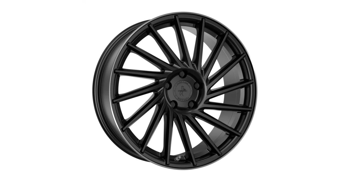 KESKIN KT17 Hurricane MATT BLACK LIP POLISH 8x18 5/112 ET45 Alésage 72,6