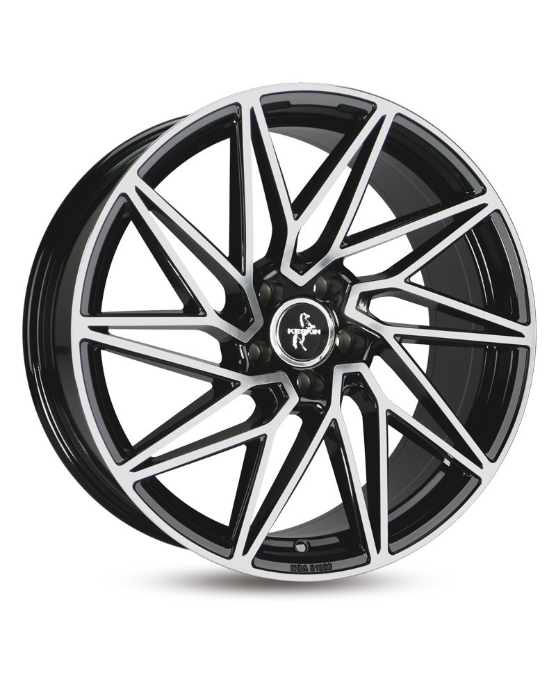 KESKIN KT20 Future BLACK FRONT POLISH  8,5x19 5/120 ET35 Alésage 72,6