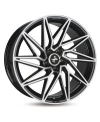 KESKIN KT20 Future BLACK FRONT POLISH  8,5x19 5/120 ET35 Alésage 72,6