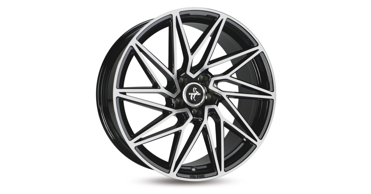 KESKIN KT20 Future BLACK FRONT POLISH  8,5x19 5/120 ET35 Alésage 72,6