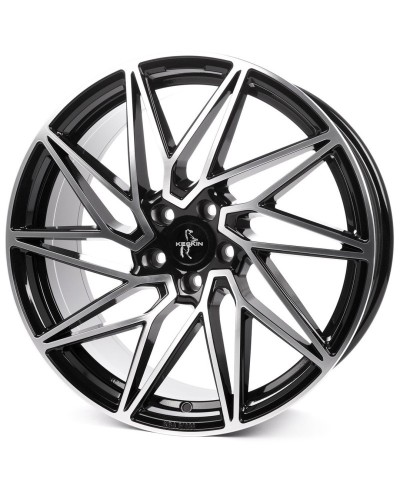 KESKIN KT20 Future BLACK FRONT POLISH  8,5x19 5/112 ET30 Alésage 72,6