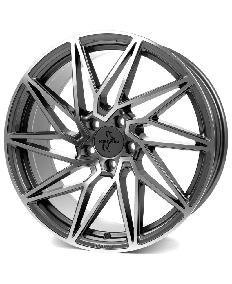 KESKIN KT20 Future PALLADIUM FRONT POLISH 8x18 5/112 ET45 Alésage 72,6