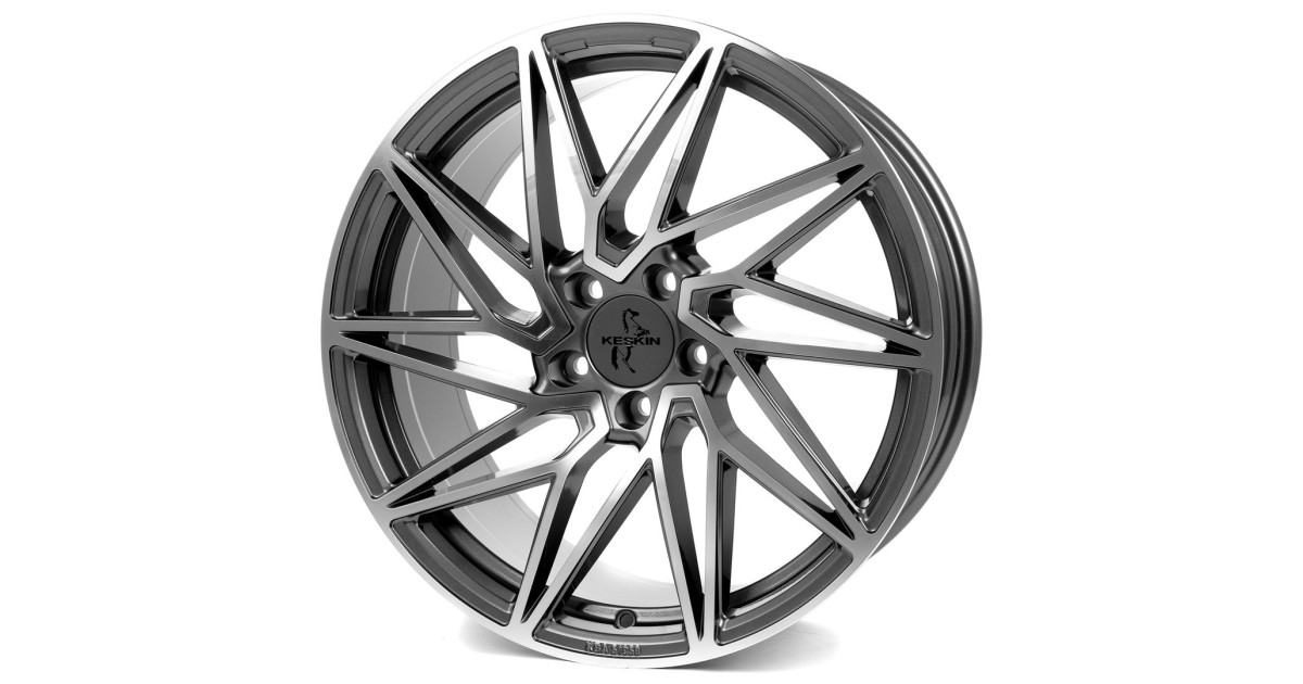 KESKIN KT20 Future PALLADIUM FRONT POLISH 8x18 5/112 ET45 Alésage 72,6