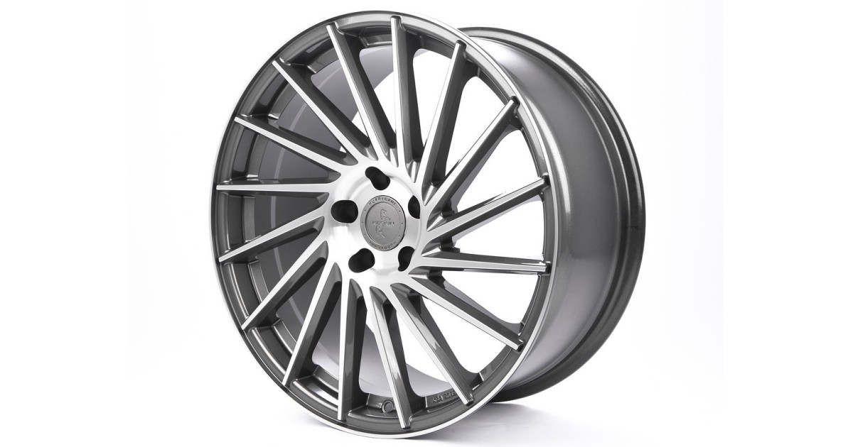 KESKIN KT17 Hurricane PALLADIUM FRONT POLISH 8,5x19 5/112 ET45 Alésage 72,6