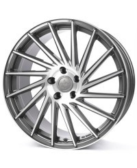 KESKIN KT17 Hurricane PALLADIUM FRONT POLISH 8,5x19 5/112 ET45 Alésage 72,6