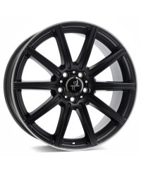 KESKIN KT16 Dynamic MATT BLACK LIP POLISH 8x18 5/112 ET45 Alésage 66,6