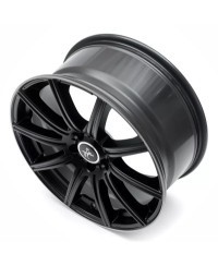 KESKIN KT16 Dynamic MATT BLACK LIP POLISH 8x18 5/112 ET45 Alésage 66,6