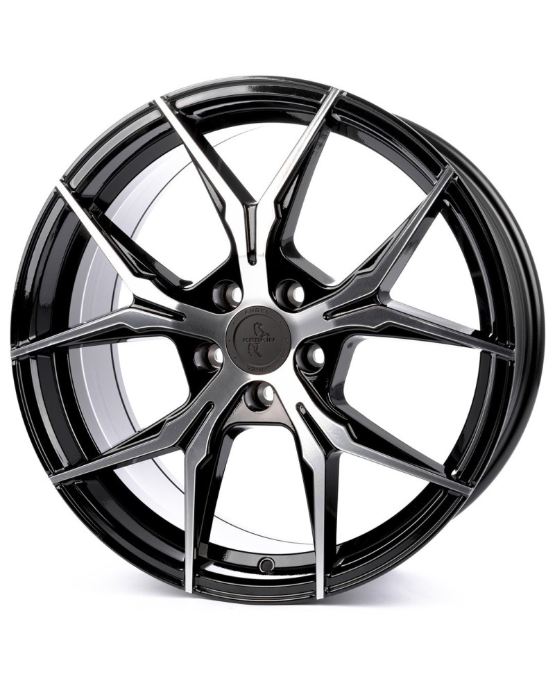 KESKIN KT19 Angel BLACK FRONT POLISH 8x18 5/112 ET45 Alésage 72,6