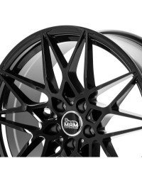 MAM B2 Black painted 8,5x19 5/112 ET45 Alésage 72,6