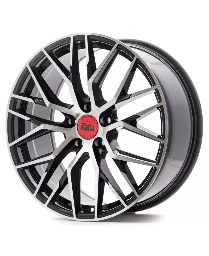 MAM RS4 BLACK FRONT POLISH 8x18 5/112 ET45 Alésage 72,6