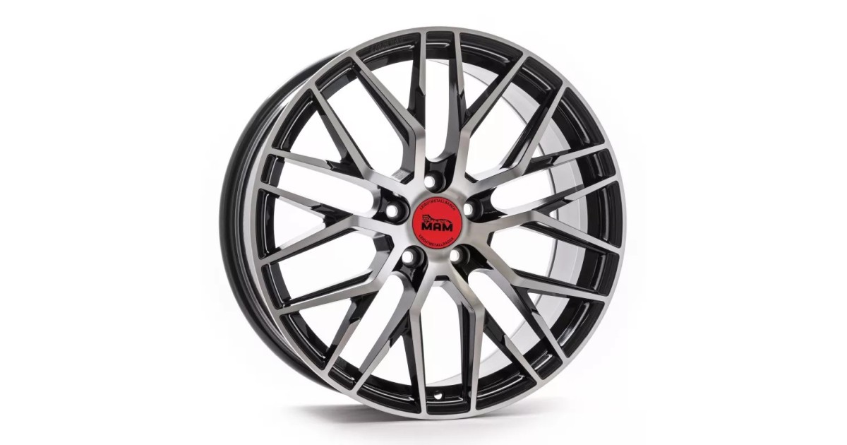 MAM RS4 BLACK FRONT POLISH 8,5x19 5/112 ET30 ,Alésage 72,6