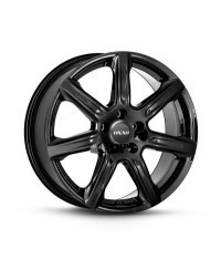 Jante Alu  OXXO FEROX BLACK (OX20) 6,5x16 5x114.3 ET35 , Alésage 72.6