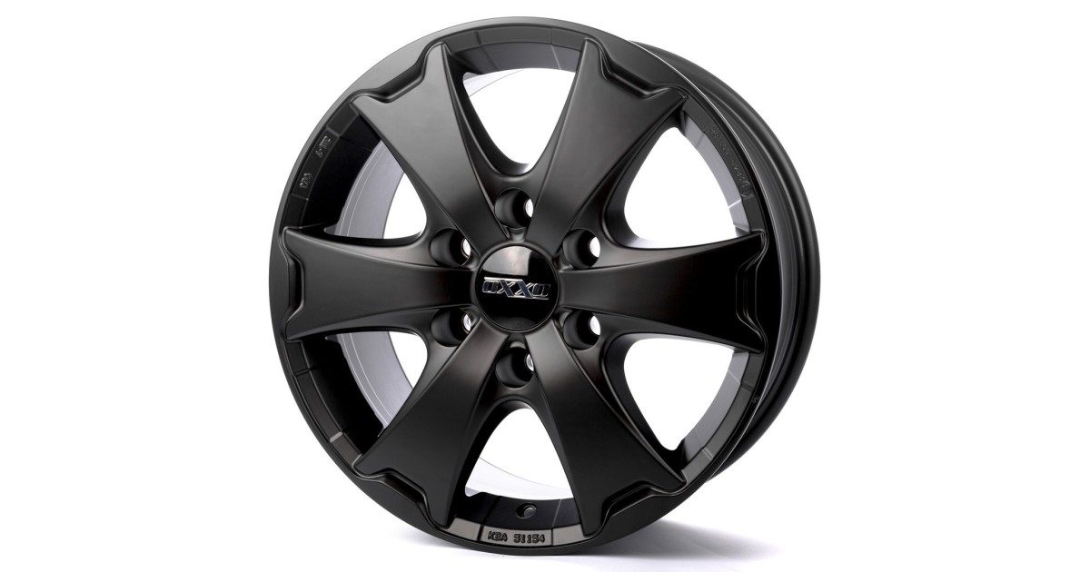 Jante Alu OXXO AVENTURA  (OX13) Matt Black 7,5x18 6x139,7 ET25 , Alésage 106.1