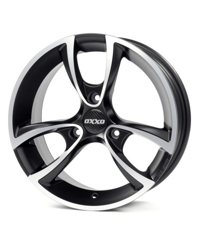 Jante Alu OXXO TRIAS (RG18) Matt Black Polished 6x15 3x112 ET25  , Alésage 57.1
