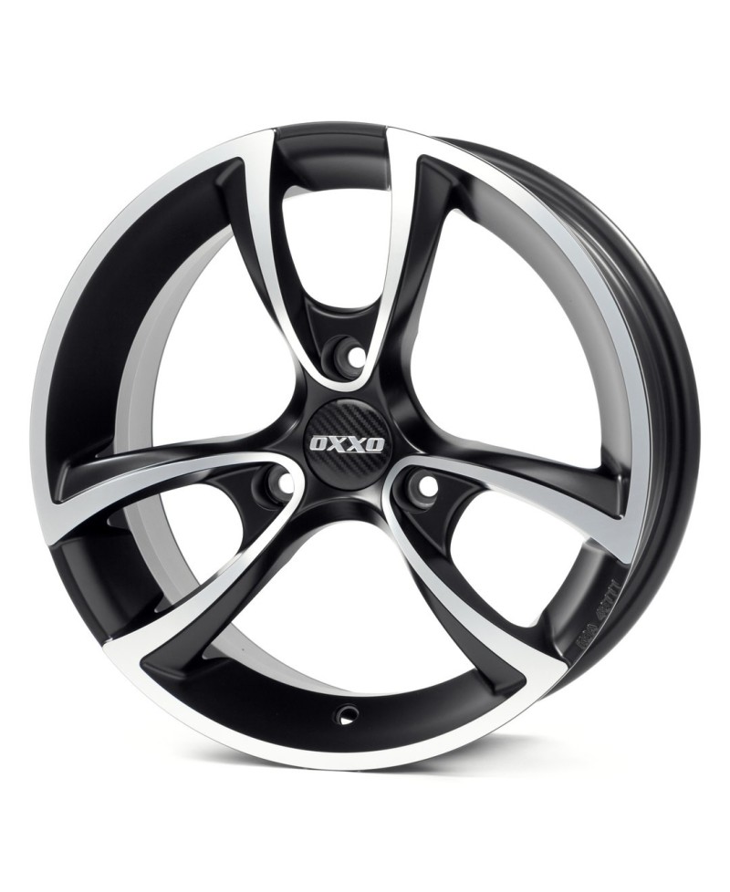 Jante Alu OXXO TRIAS (RG18) Matt Black Polished 6x15 3x112 ET25  , Alésage 57.1