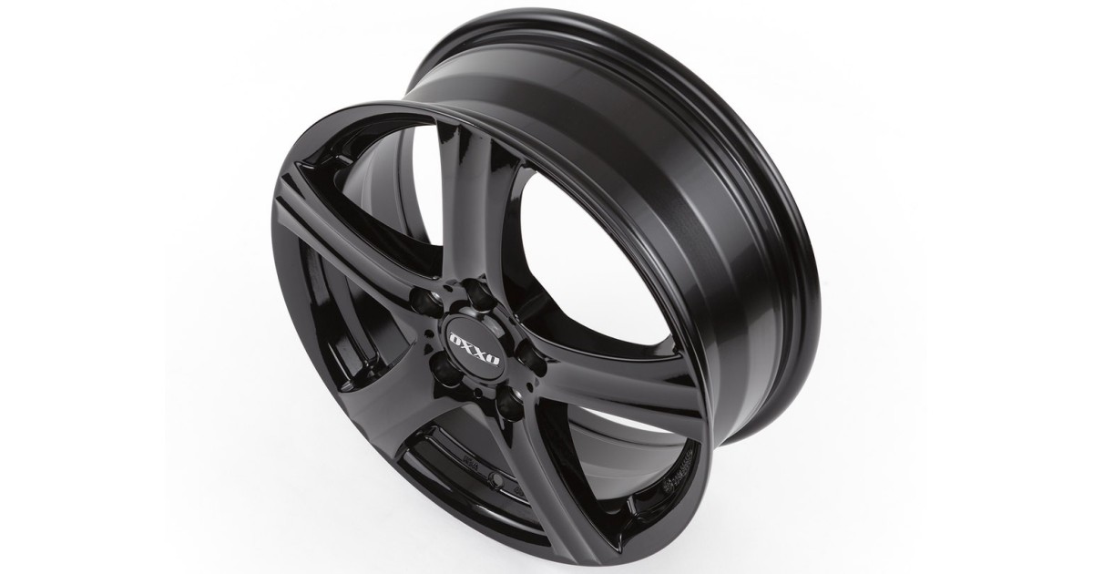 Jante Alu  OXXO CHARON BLACK (RG14) , 6,0x15 5x112 ET43 , Alésage 57.1