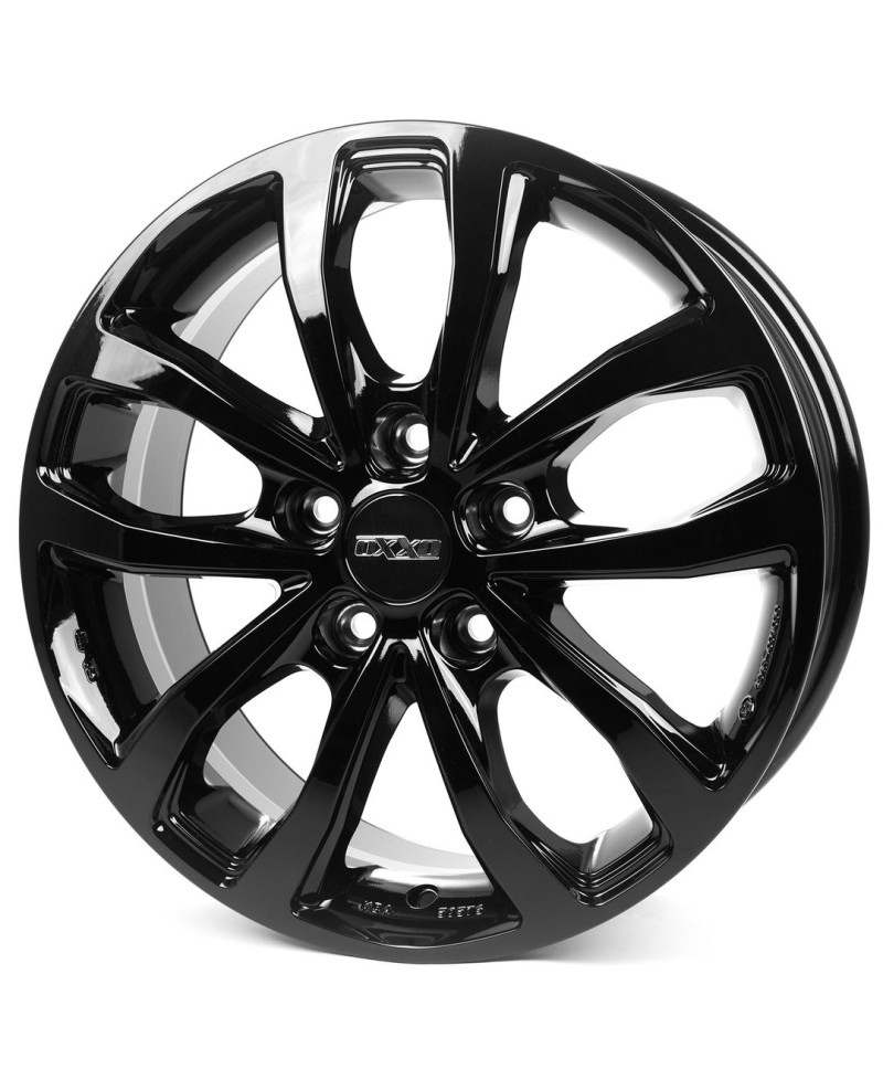 Jante Alu OXXO HYPERION BLACK (OX11)  7x17 5x108 ET46 , Alésage 65.1