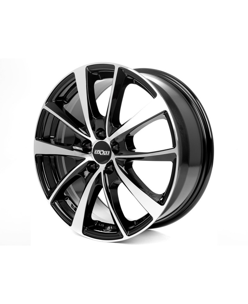 Jante Alu OXXO VIDORRA BLACK POLISHED (OX18)  7,0x17 5x100 ET48 , Alésage 63.4