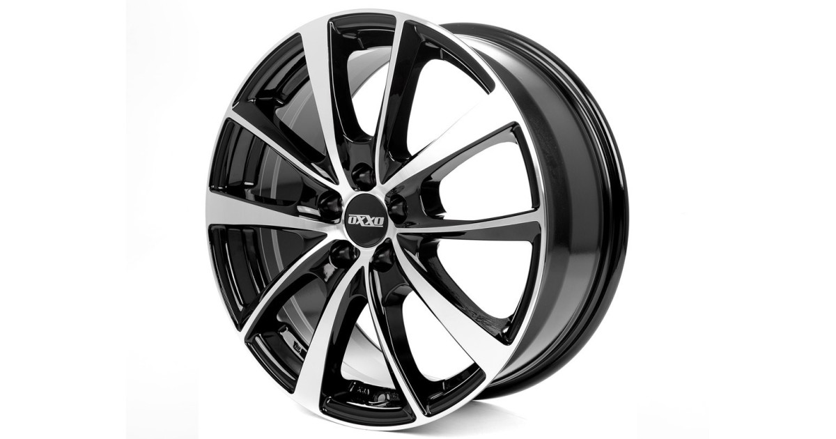 Jante Alu OXXO VIDORRA BLACK POLISHED (OX18)  7,0x17 5x100 ET48 , Alésage 63.4