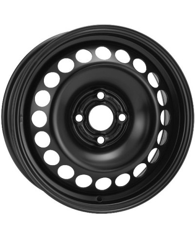Jante Tole/Acier MWD , No 6445 ,  6X15 4/ 100 ET39, Alésage 56,6  OPEL Corsa D/ E , Adam