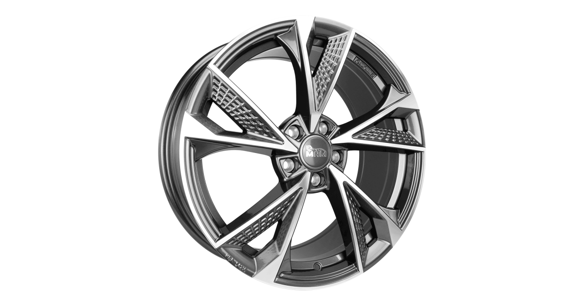 Jante ALU, MAM RS6 PALLADIUM FRONT POLISH 8X18 5/112 ET45, Alésage 66.6