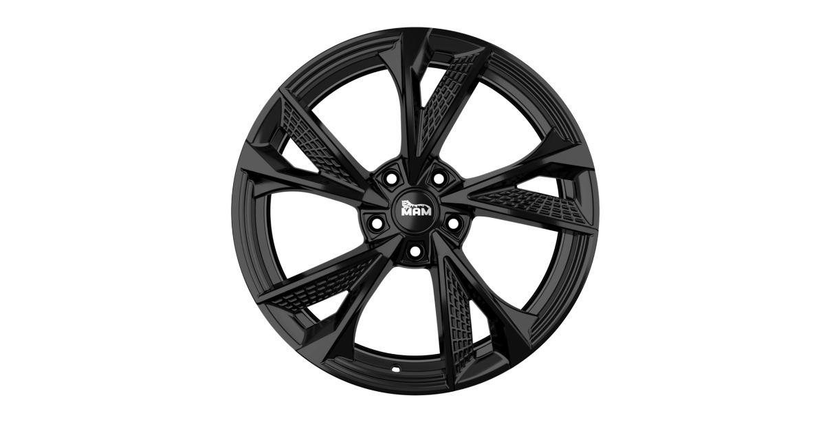 Jante ALU, MAM RS6 BLACK PAINTED 8X18 5/112 ET45, Alésage 66.6