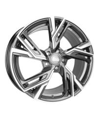 Jante ALU, MAM RS5 PALLADIUM FRONT POLISH  8X18  5/120 ET35, Alésage 72.6