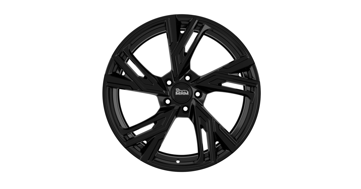 Jante ALU, MAM RS5 BLACK PAINTED 5/112 ET30, Alésage 66.6