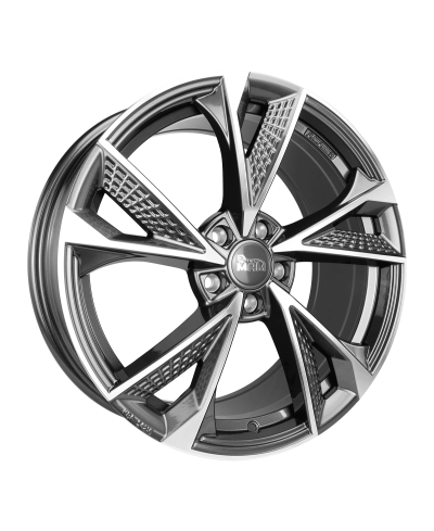 Jante ALU, MAM RS6 PALLADIUM FRONT POLISH 8x18 5/ 120 ET35, Alésage 72.6